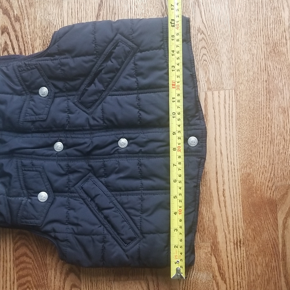(S) Rothschild Girls's Faux Fur Collared Vest ❤ Snap Buttons ❤ Removable Collar - Picture 6 of 11